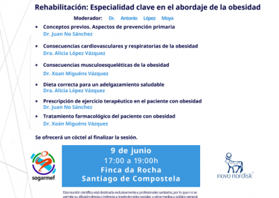 Jornada de Rehabilitación: Especialidad clave en el abordaje de la obesidad